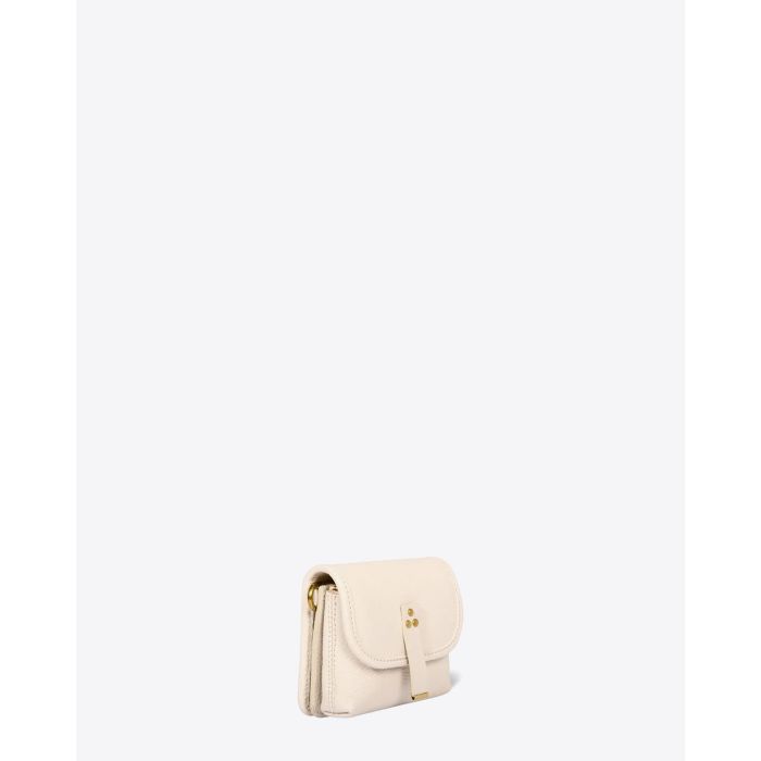 Jérôme Dreyfuss Accessoires Stan PM Chèvre Ecru Grainé