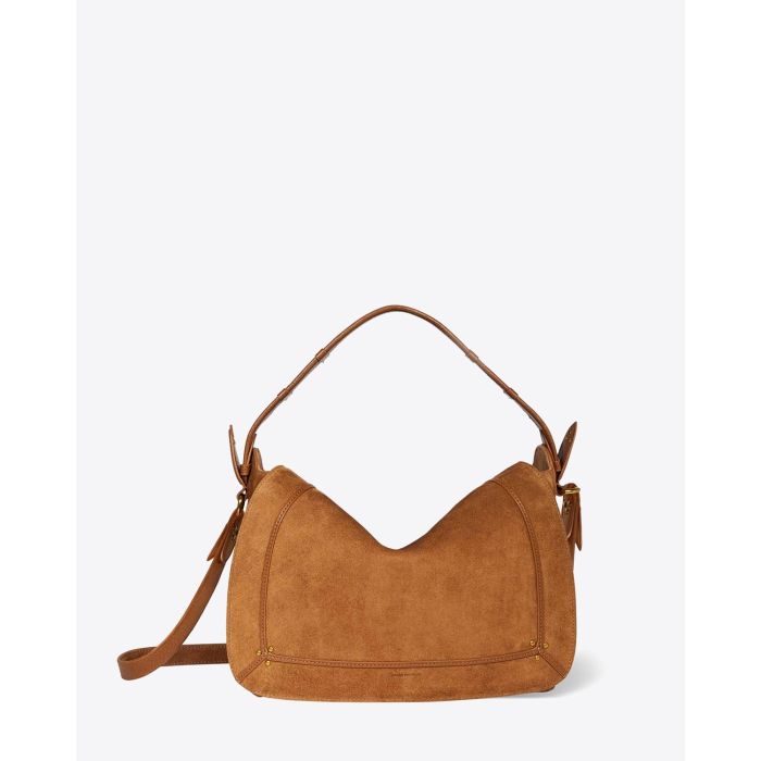 Grand sac besace Pepito L Jérôme Dreyfuss. Vue face. 