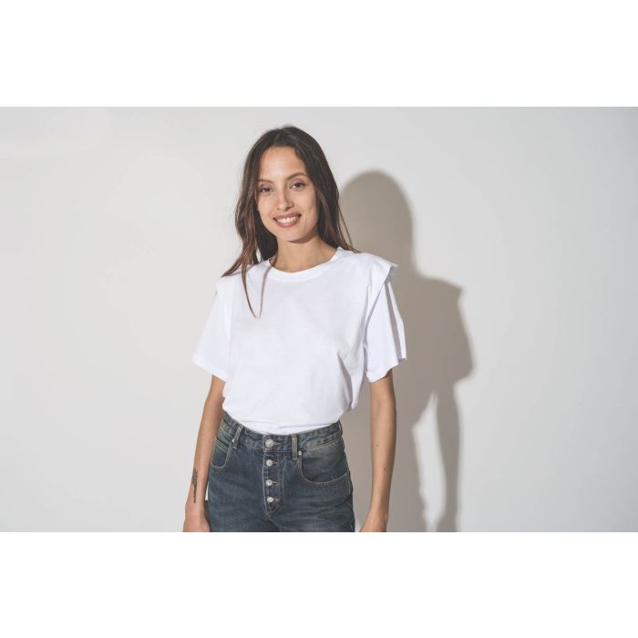 Isabel Marant Etoile Tee-Shirt Zelitos Blanc