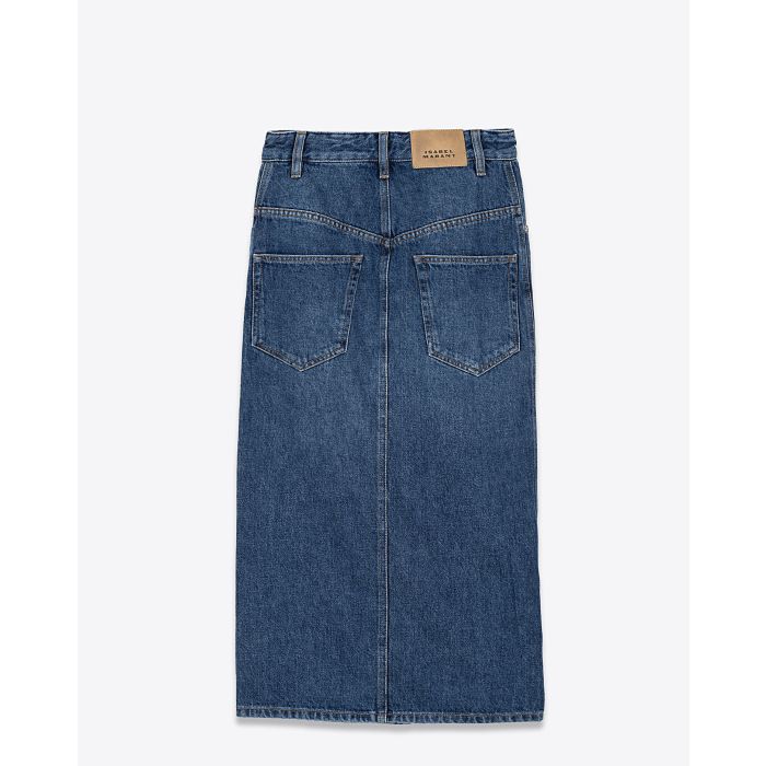 Isabel Marant Etoile Jupe Vandy Bleue