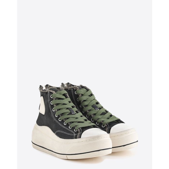 Sneakers Kurt R13 Denim noires 