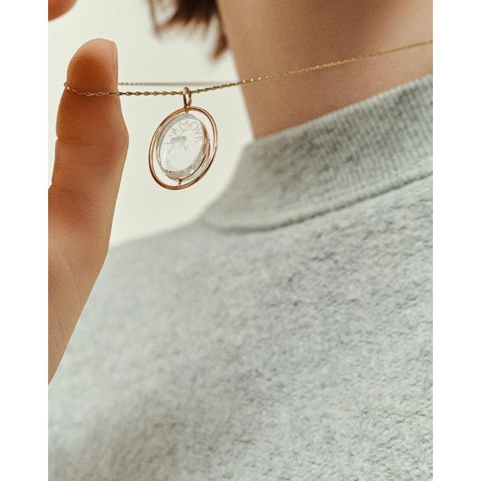 Pascale Monvoisin Collier L'amour N°1 – Cristal