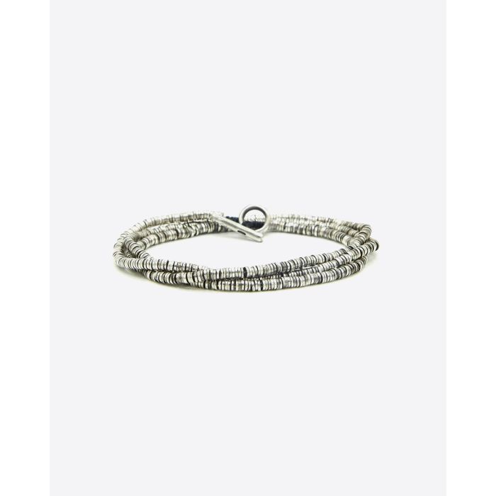 Bracelet 3 Tours en Argent Black M.Cohen Los Angeles.