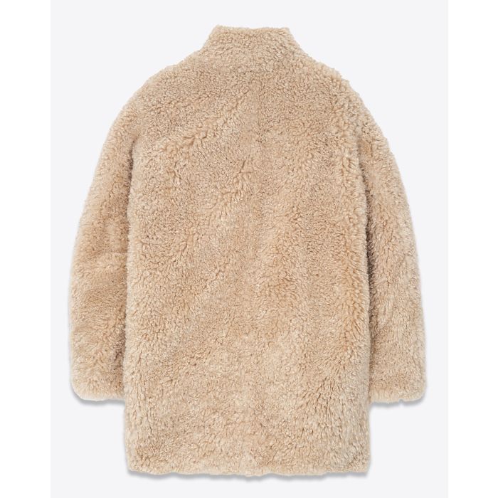 Isabel Marant Etoile Manteau Carolina Reversible Ecru. Dos.