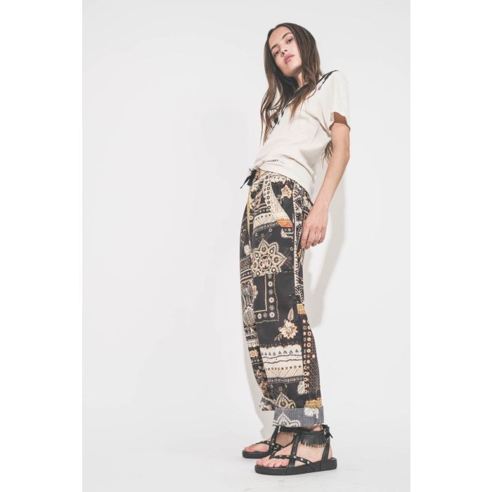 Isabel Marant Etoile Pantalon Fedora – Noir Ochre