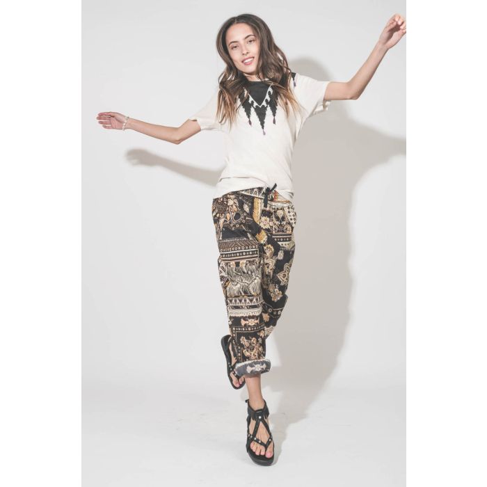 Isabel Marant Etoile Pantalon Fedora – Noir Ochre