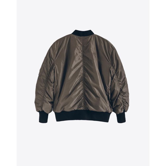 Veste Bomber Aviateur Mikuta kaki. Vue dos.