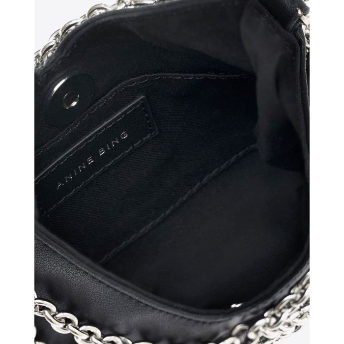 Anine Bing Sac Gaia Mini Chaine  Noir