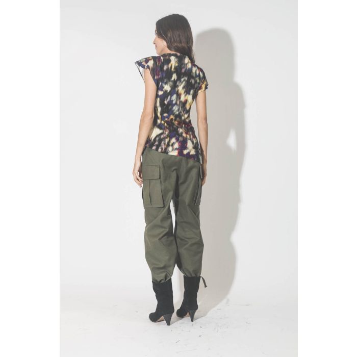 Isabel Marant Etoile Tee-Shirt Noline Ochre Noir