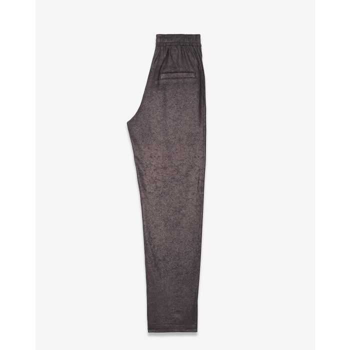 Pantalon Prunelia Isabel Marant Etoile métallique noir 