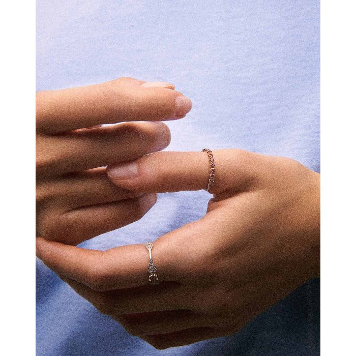 Pascale Monvoisin Bague Ava N°2 Saphir Rose