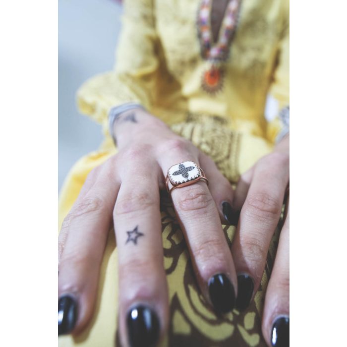 Pascale Monvoisin Bague Bowie n°2 – Blanc Diamant