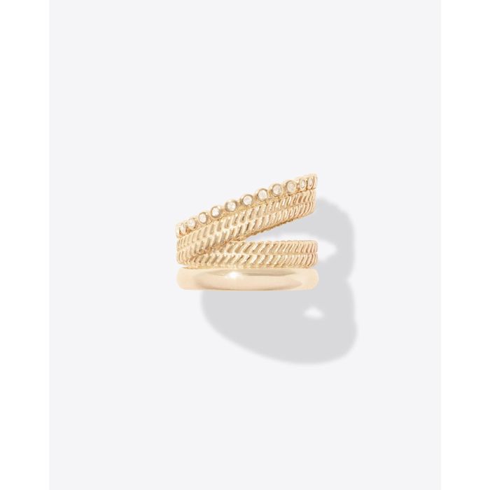 Bague Jil N°4 en Or Pascale Monvoisin. 