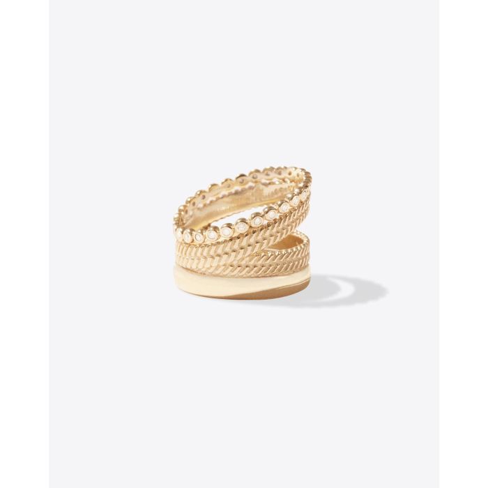 Bague Jil N°4 en Or Pascale Monvoisin. 
