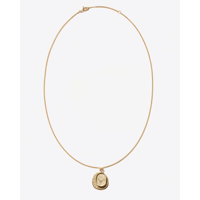 Collier l'Amour pendentif Pascale Monvoisin en or. 
