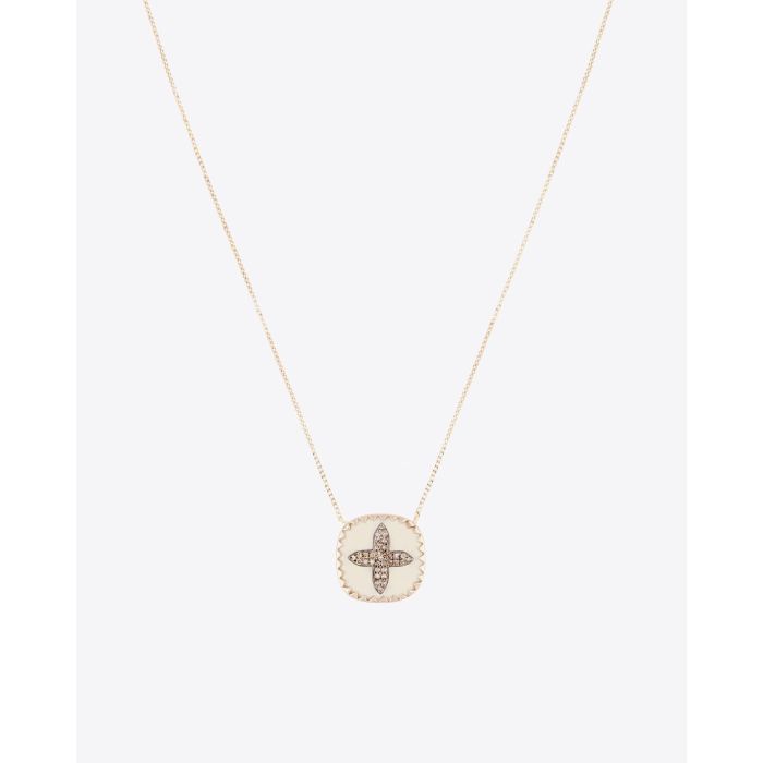 Pascale Monvoisin Bowie Collier Blanc Diamants 