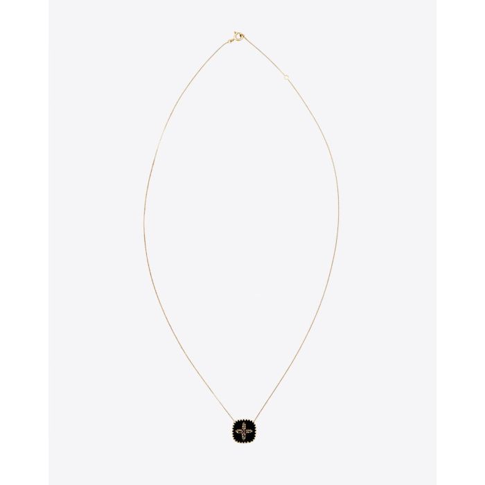Collier Bowie Pascale Monvoisin Noir Diamant