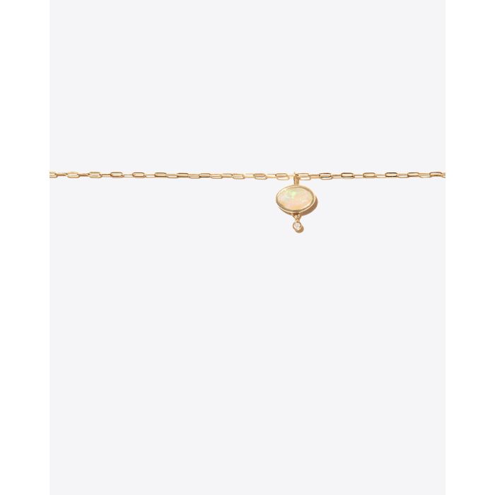 Pascale Monvoisin Collier Opale Diamant