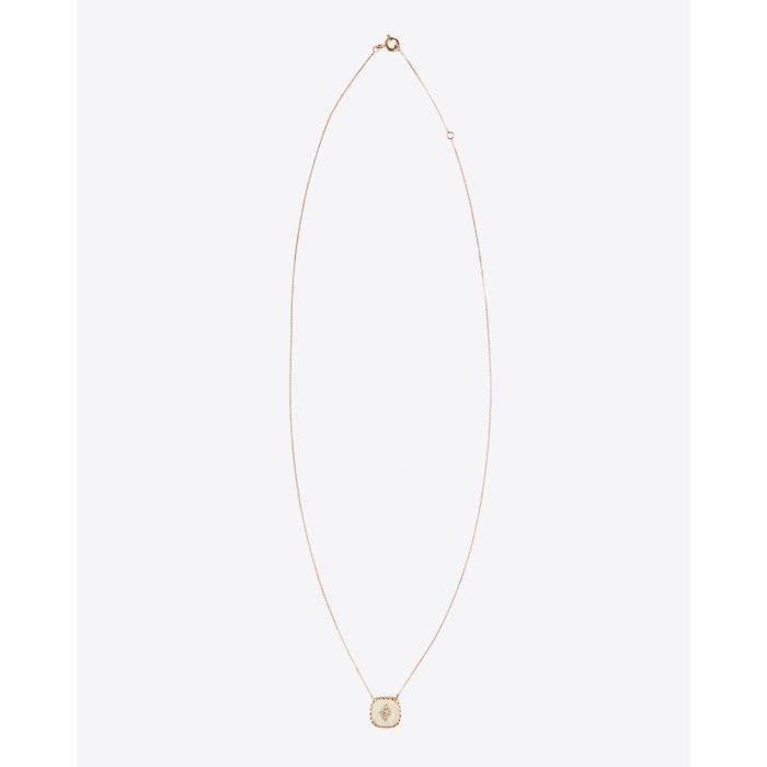 Pascale Monvoisin Pierrot N°2 Collier Blanc & Diamants
