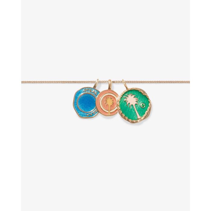 Pendentif Faro Rose Pascale Monvoisin 