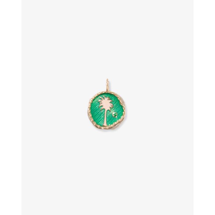 Pendentif Faro Bijoux Pascale Monvoisin vert 