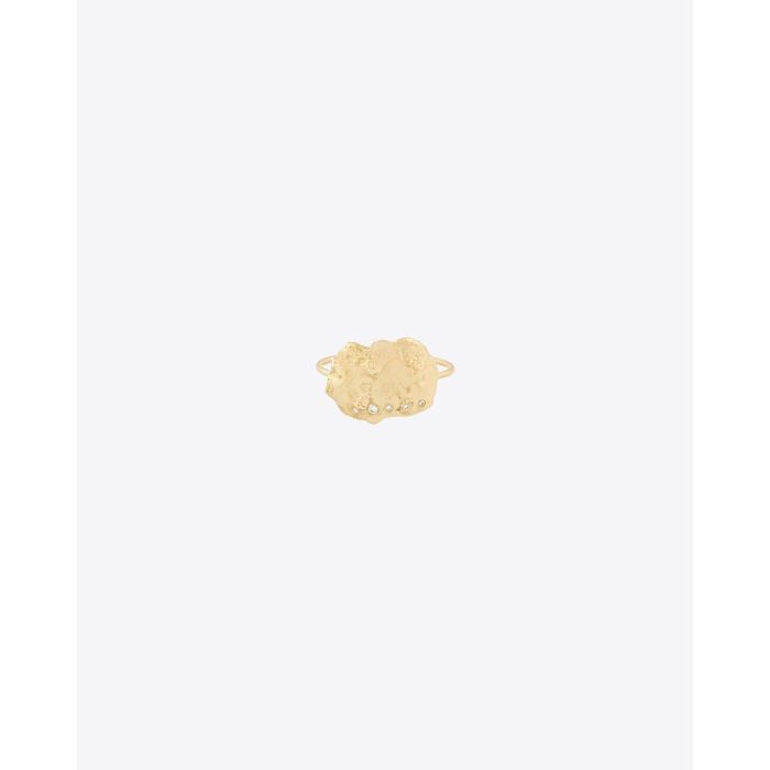 Pascale Monvoisin Izia N°1 Bague Or Jaune & Diamants 