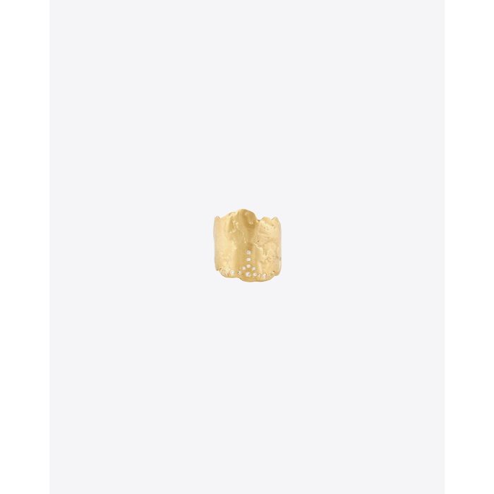 Pascale Monvoisin Izia N°3 Bague Or Jaune & Diamants  
