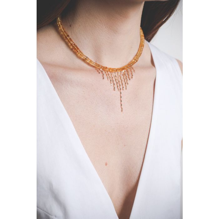 Pascale Monvoisin Taylor N°3 Collier Citrine