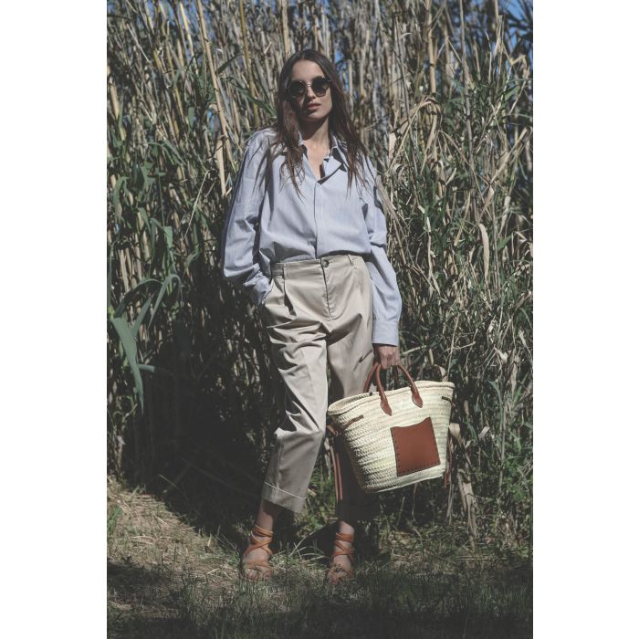 Rory William Docherty Pantalon Chino Beige 