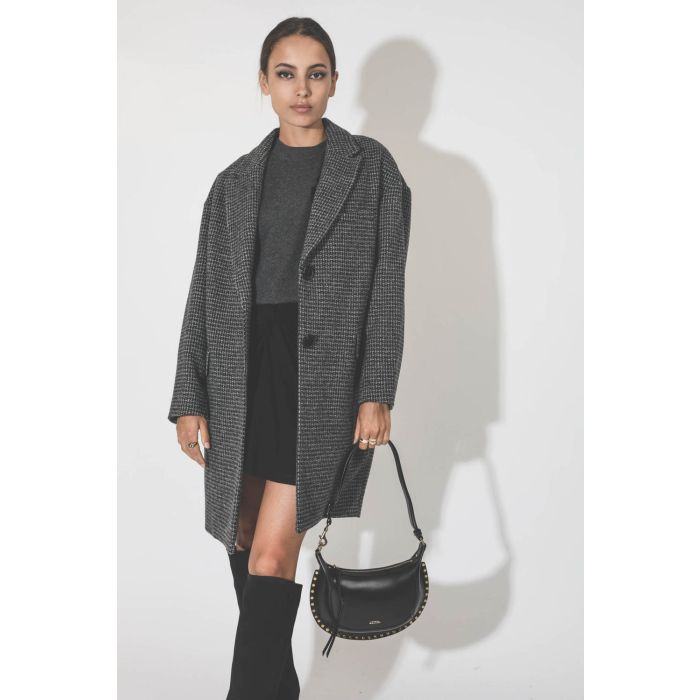 Sac  Oskan Lune en cuir Noir 