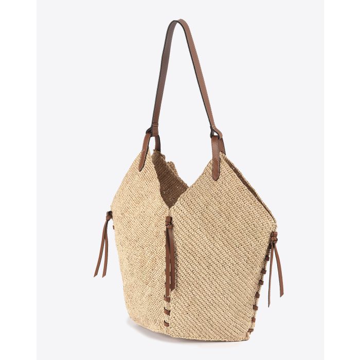 Sac panier Tampa Isabel Marant en raphia naturel. 