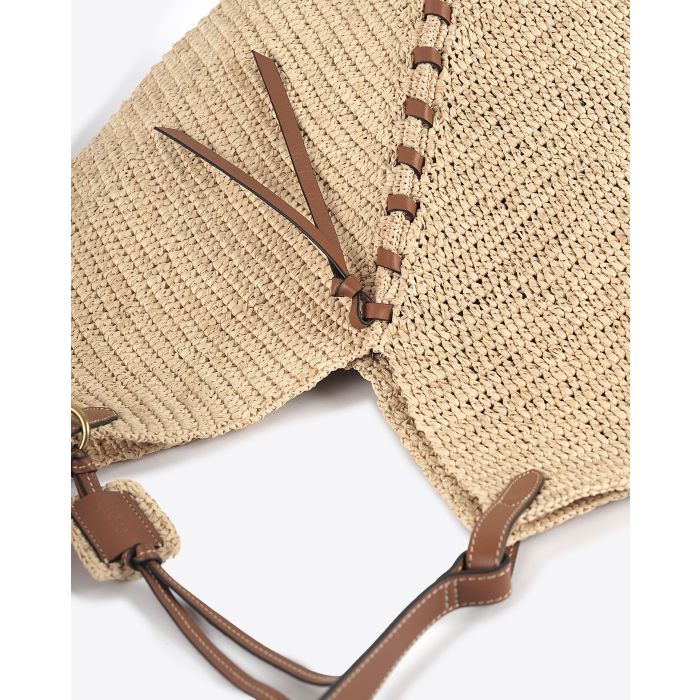 Sac panier Tampa Isabel Marant en raphia naturel. 