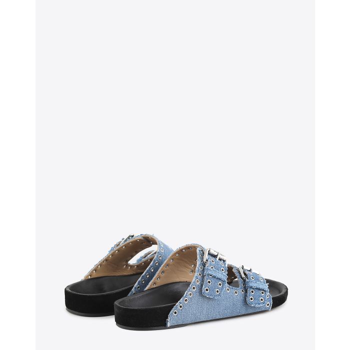 Isabel Marant Sandales Lennyo light blue. Dos.  