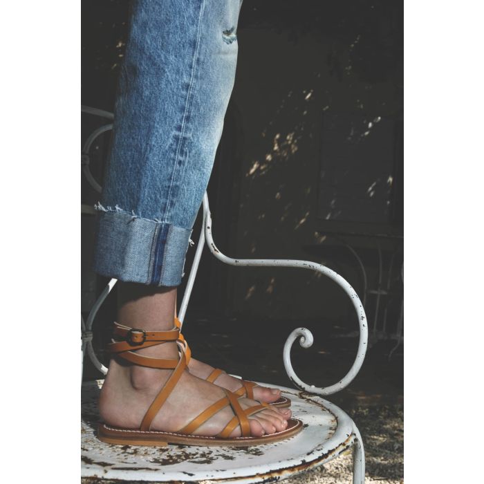 Sandales K.Jacques Zenobie Pul Naturel