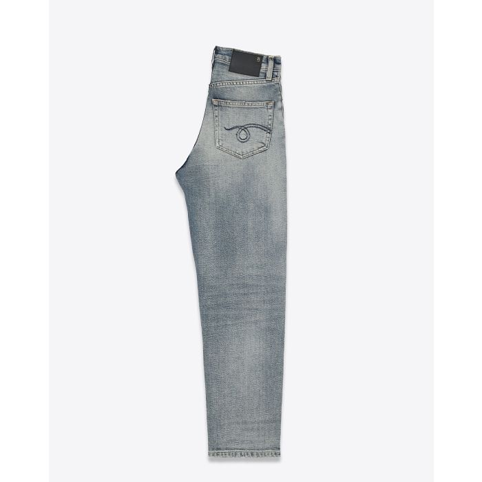 Jean Shelley Slim  Hester Blue Stretch R13 Denim 
