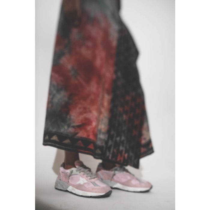 Sneakers Running Dad pink silver 80454 Golden Goose. 