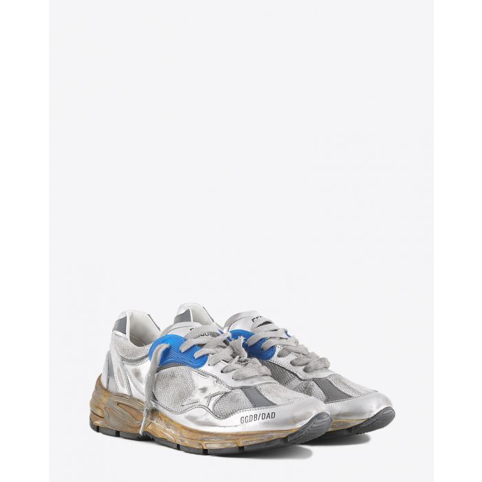 Sneakers running dad white silver 70137 Golden Goose. 
