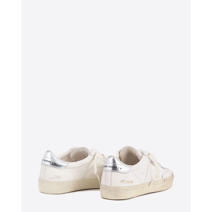 Golden Goose Femme Sneakers Soul-Star Blanc Argent 80185
