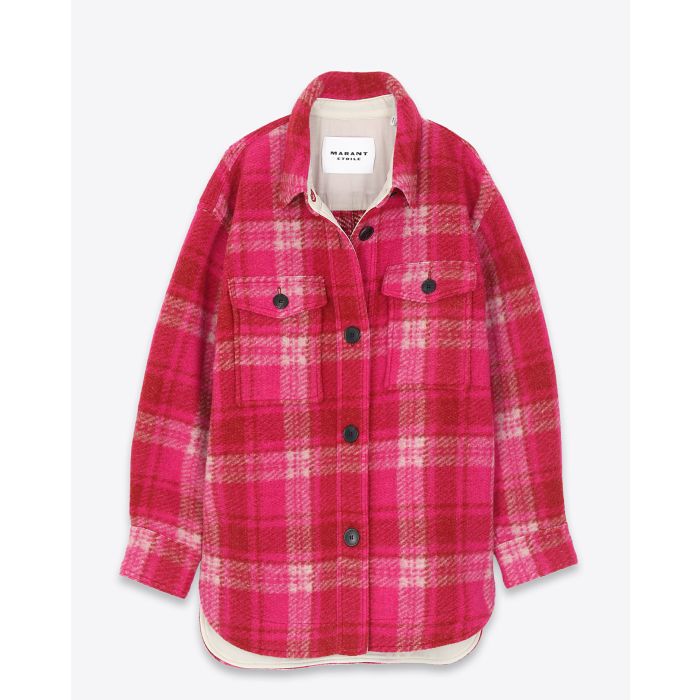 Veste Harveli Isabel Marant Etoile fuchsia