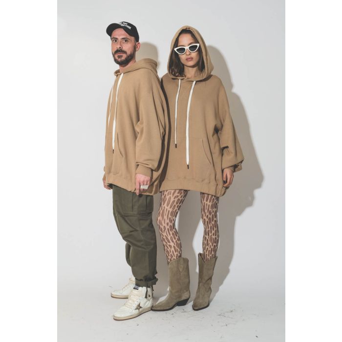 R13 Sweatshirt Capuche Jumbo – Khaki