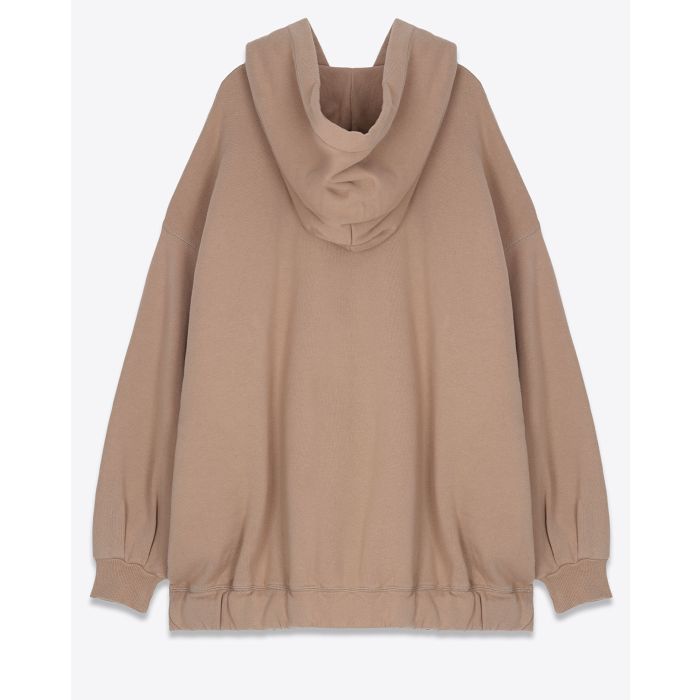 R13 Denim Sweatshirt Capuche Jumbo Khaki 