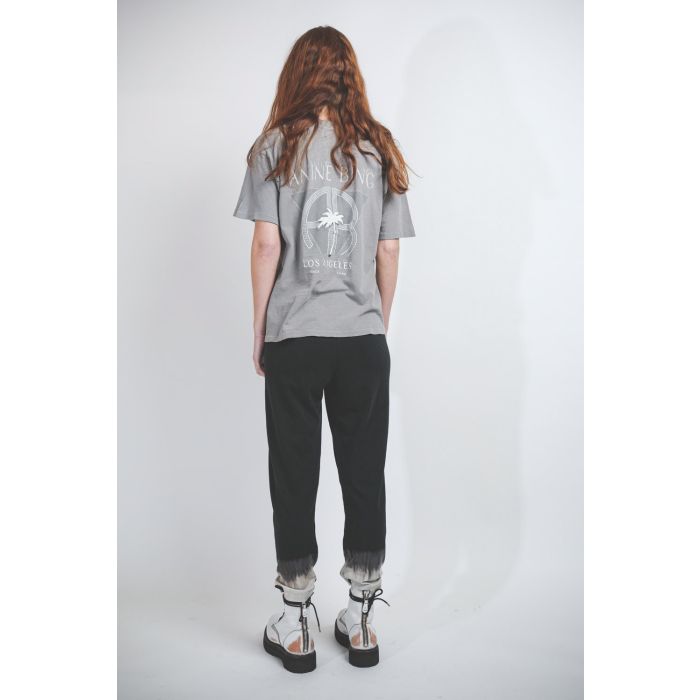 Anine Bing Ida Tee Palm - Washed Grey