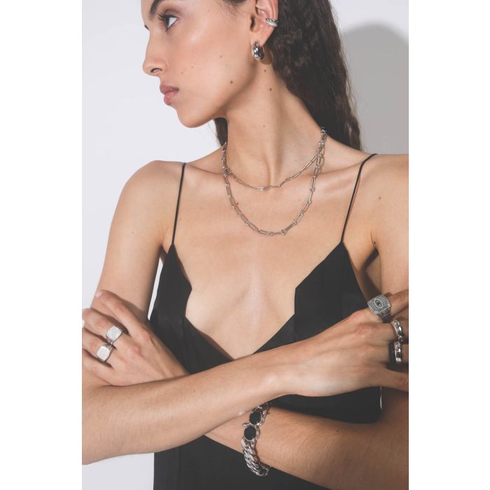 Tom Wood Ear Cuff Slim Silver