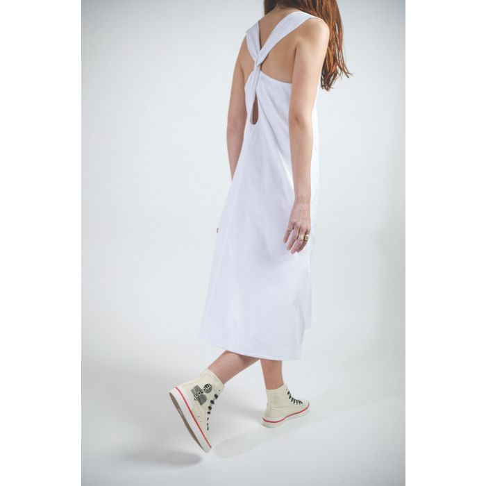Tom Wood Knot Dress - Optic White