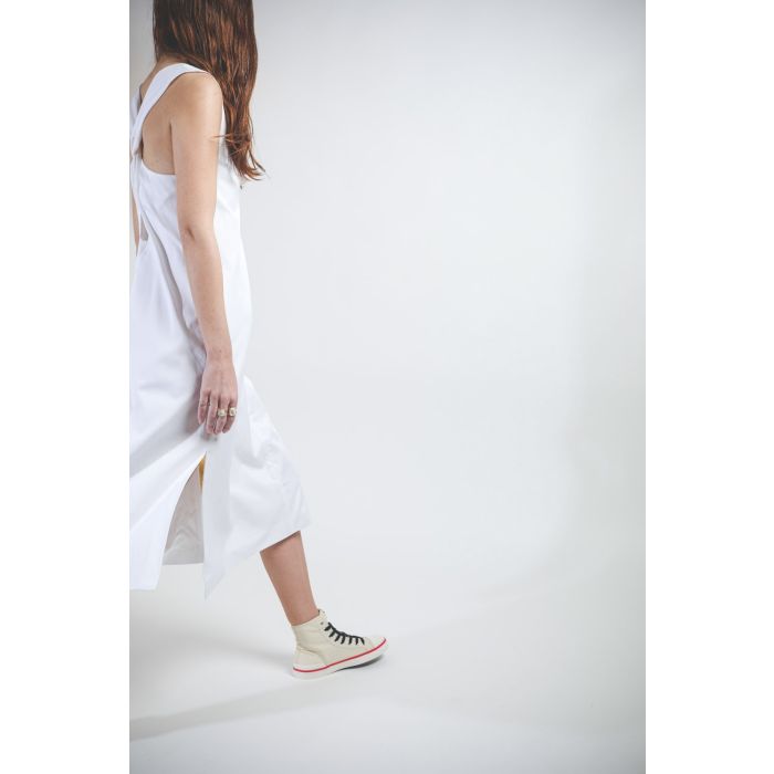 Tom Wood Knot Dress - Optic White