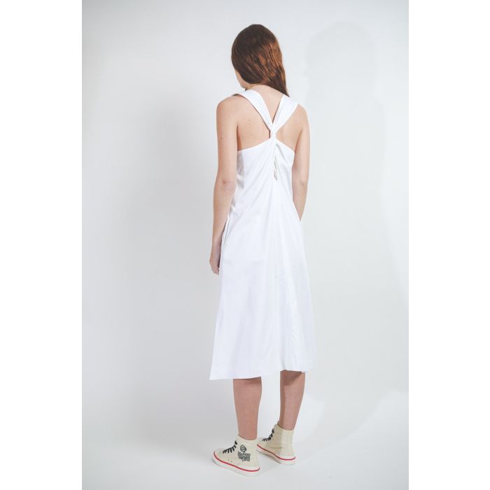 Tom Wood Knot Dress - Optic White