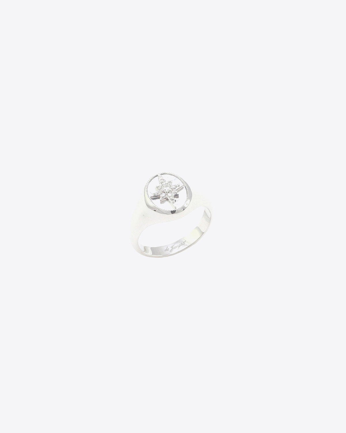 De Jaegher Bague Make A Wish – Argent et Diamants blancs