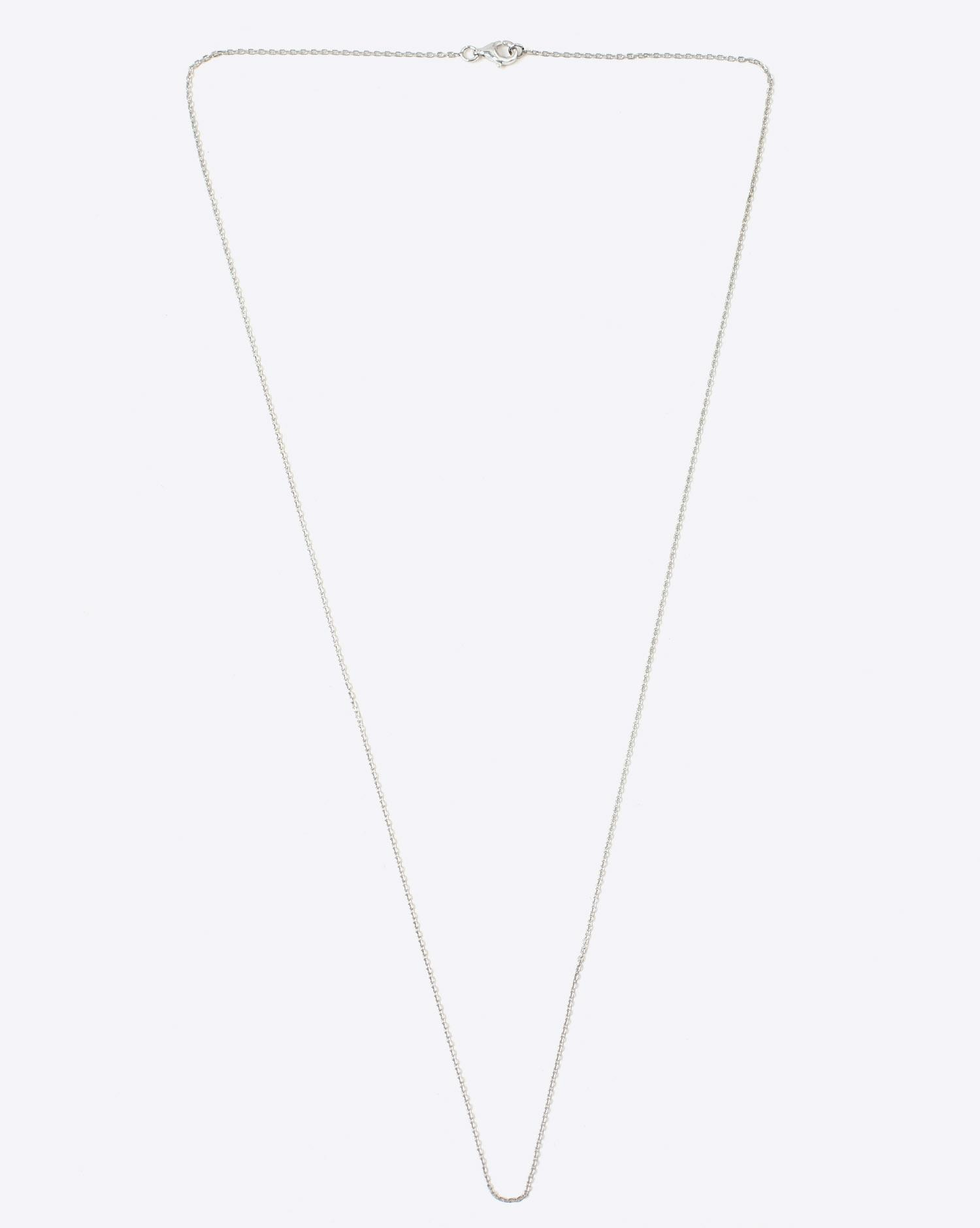 De Jaegher Chaine Maille Forçat – Argent 65 cm
