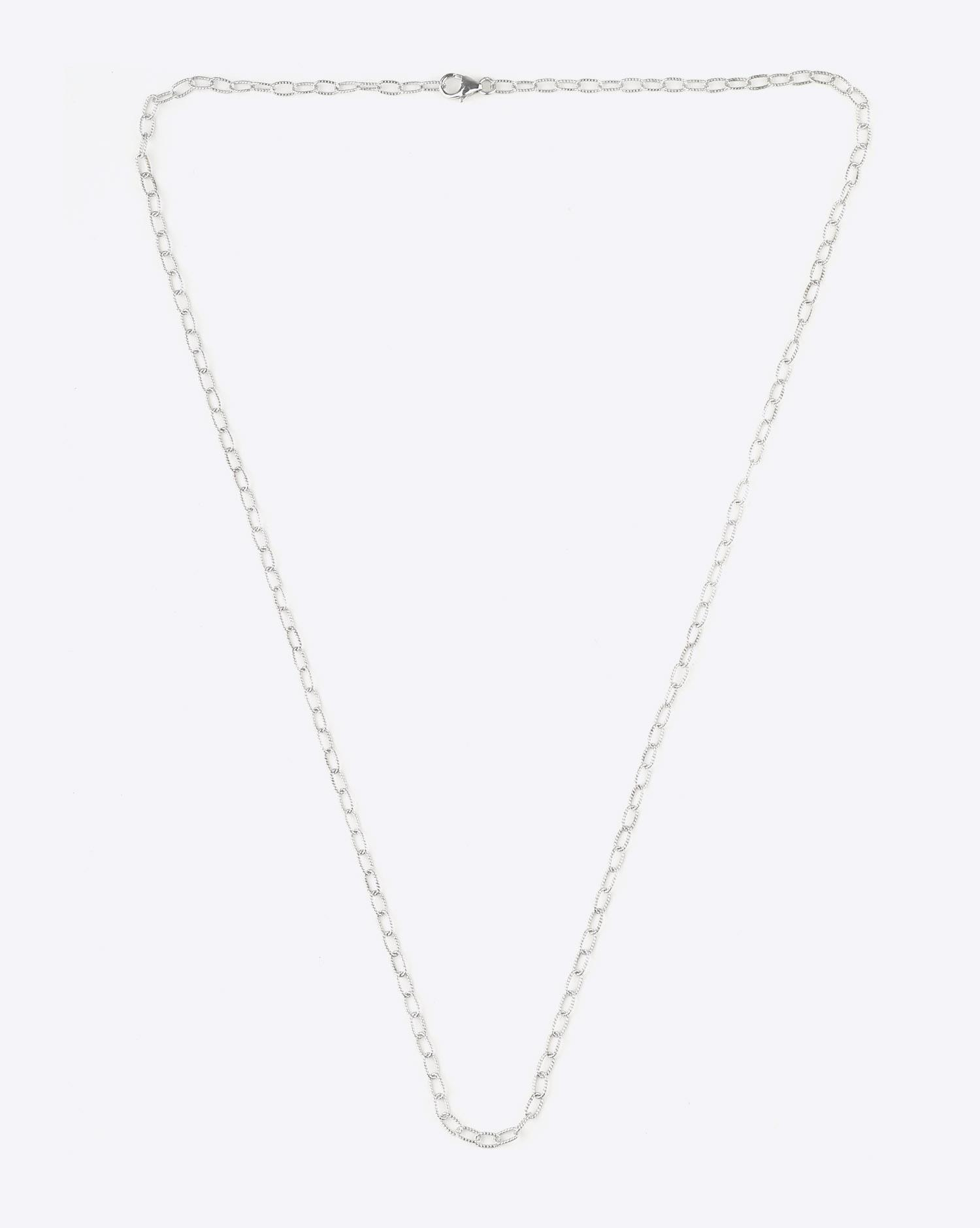 De Jaegher Chaine Maille Torsadée – Argent 55 cm