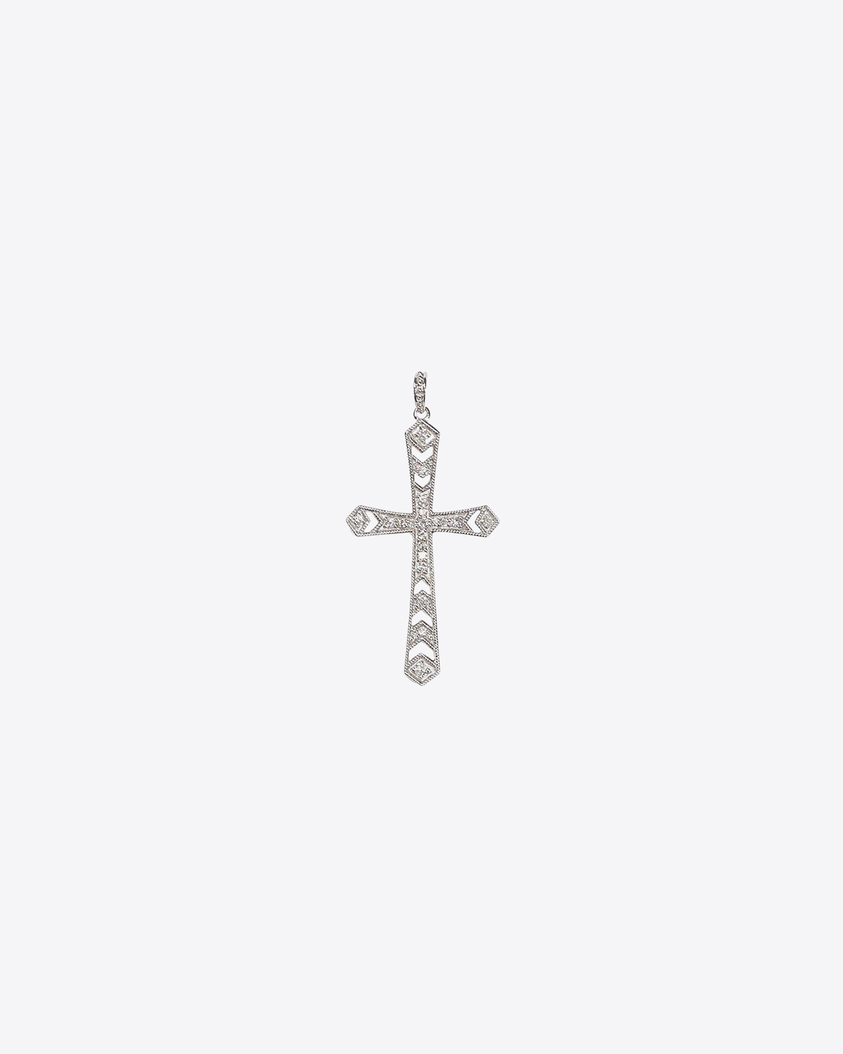 De Jaegher Pendentif Croix Seventh Heaven – Argent